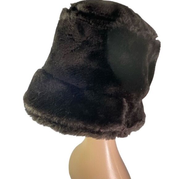 Vintage faux Fur brown Cloche hat . - Picture 1 of 6